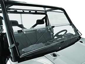QuadBoss QuadBoss 15-19 Polaris Ranger 1000 Diesel Windbreak Folding Windshield - 375780