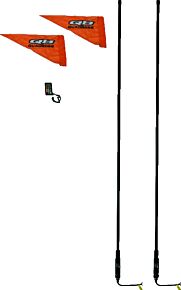 QuadBoss QuadBoss 6Ft Smoke Dual Whip Remote - 609661