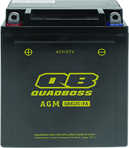 QuadBoss QuadBoss Maintenance-Free AGM Battery QBX12C-FA - 401382