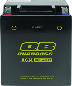 QuadBoss QuadBoss Maintenance-Free AGM Battery QBX14AH-FA - 401384