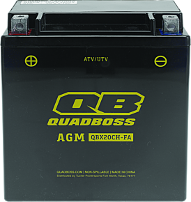 QuadBoss QuadBoss Maintenance-Free AGM Battery QBX20CH-FA - 401386