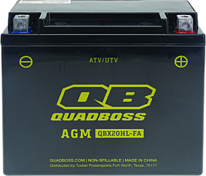 QuadBoss QuadBoss Maintenance-Free AGM Battery QBX20HL-FA - 401385