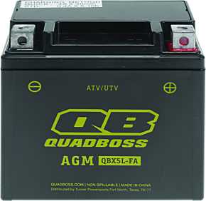 QuadBoss QuadBoss Maintenance-Free AGM Battery QBX5L-FA - 401376