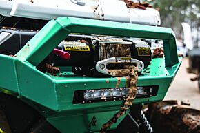 QuadBoss QuadBoss Winch 5000Lb W/ Synthetic Rope - 608851