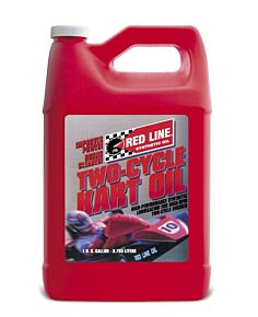 RED LINE Red Line Two-Stroke Kart Oil - Gallon - 40405