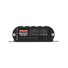 REDARC REDARC DC/DC Vehicle to Trailer Battery Charger w/MPPT 40A Solar Control - 12A - BCDC1212S