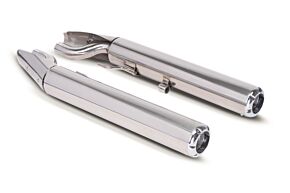Remus Remus 2021+ BMW R 18 (Euro 5) Chrome Slip On - Left & Right Side (End Caps Req) - 007102 089920LR