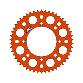 Renthal Renthal 2025 KTM 65 Rear Chain Wheel - Orange 420-47GP Teeth - 518U-420-47GPOR