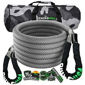 Rhino USA Rhino USA Kinetic Energy Recovery Rope (5/8In X 20Ft) Gray - KROPE-58X20-GRY