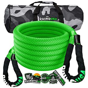 Rhino USA Rhino USA Kinetic Energy Recovery Rope (7/8In X 20Ft) Green - KROPE-78X20-GRN
