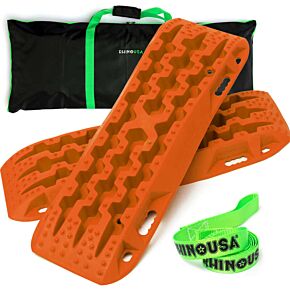 Rhino USA Rhino USA Recovery Traction Boards - Orange (Pair) - RG-TB42X13-ORG