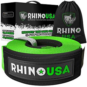 Rhino USA Rhino USA Recovery Tree Saver Strap 4Inx10Ft (Green) - RG-TS4X10-GRN