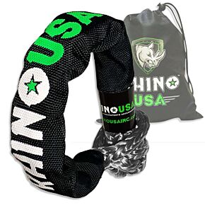 Rhino USA Rhino USA Synthetic Soft Shackle (1Pk 3/8InX22In) (Gray) - SFTSHACK38-GRY-1