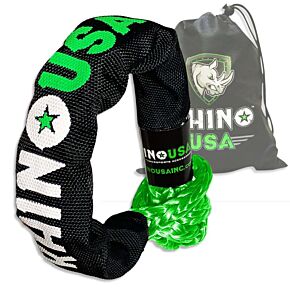 Rhino USA Rhino USA Synthetic Soft Shackle (1Pk 3/8InX22In) (Green) - SFTSHACK38-GRN-1