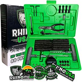 Rhino USA Rhino USA Tire Repair Plug Kit, 86 Pieces - RNO-TIRE-REPAIR-KIT