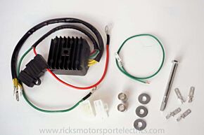 Ricks Motorsport Electrics Ricks Motorsport Electrics Ricks Motorsport Hot Shot Series Rectifier-Regulator Lithium Compatible - 14-164H