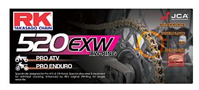 RK Chain RK Chain 520EXW-92L XW-Ring - Natural - 520EXW-92