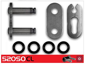 RK Chain RK Chain 520SO Clip Link - Natural - 520SO-CL