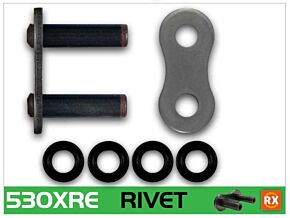 RK Chain RK Chain 530XRE-RIVET - Natural - 530XRE-RL