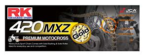 RK Chain RK Chain GB420MXZ-120 - Gold - GB420MXZ-120