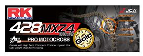 RK Chain RK Chain GB428MXZ4-120 - Gold - GB428MXZ4-120