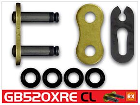 RK Chain RK Chain GB520XRE-CLIP - Gold - GB520XRE-CL