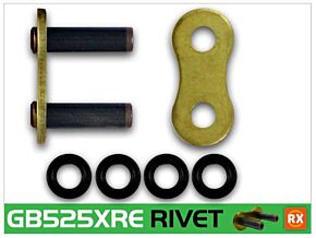 RK Chain RK Chain GB525XRE-RIVET - Gold - GB525XRE-RL