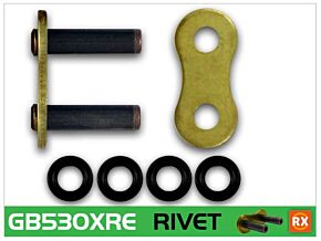 RK Chain RK Chain GB530XRE-RIVET - Gold - GB530XRE-RL