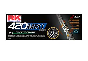 RK Chain RK Chain Mru420-130 U-Ring Chain - BL420MRU-130