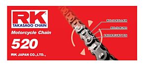 RK Chain RK Chain RK-M 520-92L - Natural - 520-92