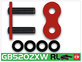 RK Chain RK Chain RR520ZXW-RIVET - Red - RR520ZXW-RL