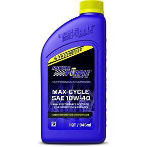 Royal Purple Royal Purple Max-Cycle Synthetic 10W40 Motorcycle Oil - 1 Quart - 06315