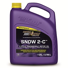 Royal Purple Royal Purple Snow 2-C Synthetic 2-Cycle Snowmobile Motor Oil - 1 Gallon - 43511