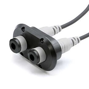 Rugged Radios Rugged Radios Dual Headset / Helmet Jack Flush Mount Offroad - JM-D-F