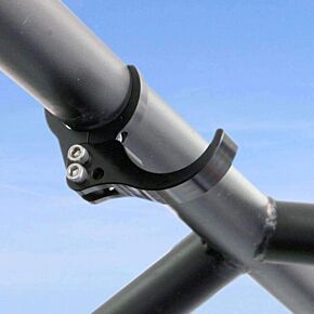 Rugged Radios Rugged Radios Helmet Hanger with Bar Mount 1.25 Inches Tube Diameter - HANGER-HELMET-1.25