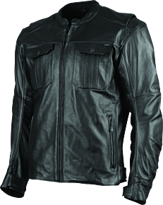 Speed and Strength Speed and Strength Band of Brothers Leather Jacket Black - Large - 880367