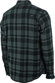 Speed and Strength Speed and Strength Black 9 2.0 Moto Shirt Grey - Small - 892272