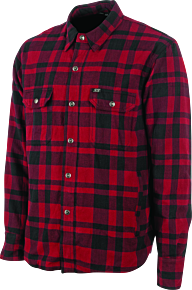 Speed and Strength Speed and Strength Black 9 2.0 Moto Shirt Red - Medium - 892267