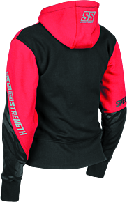 Speed and Strength Speed and Strength Cat Outa Hell Hoody Red/Black Womens - XS - 884448