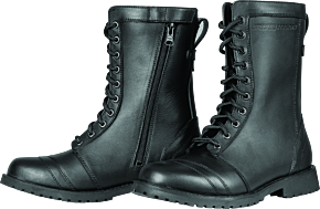 Speed and Strength Speed and Strength Fast Times Leather Boots Black Womens Size - 6 - 880475