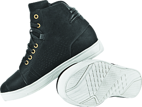 Speed and Strength Speed and Strength Mad Dash Leather Shoes Black/White Womens Size - 9 - 880473
