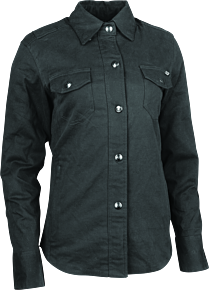 Speed and Strength Speed and Strength Speed Society Armored Moto Shirt Black Womens - 3XL - 880435