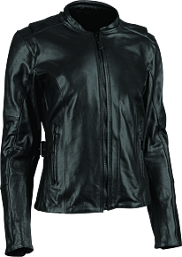 Speed and Strength Speed and Strength Throttle Body Leather Jacket Black Womens - Medium - 880403