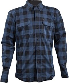 Speed and Strength Speed and Strength True Grit Armored Motoshirt Navy/Black - Medium - 609889
