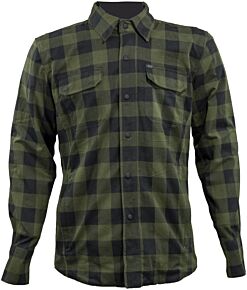 Speed and Strength Speed and Strength True Grit Armored Motoshirt Olive/Black - Medium - 609883