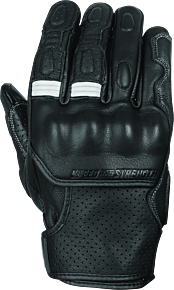 Speed and Strength Speed and Strength Twist of Fate Leather Gloves Black/White - XL - 892328