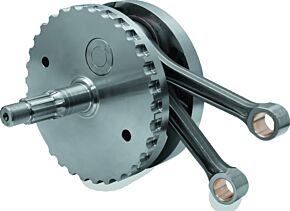 S&S Cycle S&S Cycle 00-06 BT 4-5/8in Stroke Flywheel Assembly w/o Sprocket Shaft Bearing Race - 320-0469