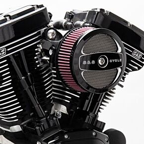 S&S Cycle S&S Cycle 01-15 Fuel-Injected Softail Models Stealth Air Cleaner Kit w/ Air 1 Cover - 170-0478