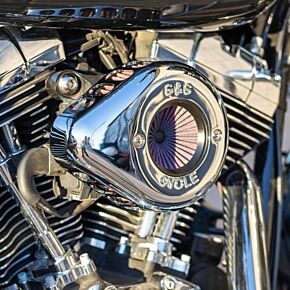S&S Cycle S&S Cycle 01-17 BT Stealth Air Stinger Kit w/ Chrome Teardrop - 170-0721A