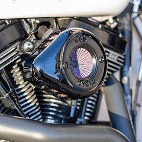 S&S Cycle S&S Cycle 01-17 BT Stealth Air Stinger Kit w/ Gloss Black Teardrop - 170-0722A